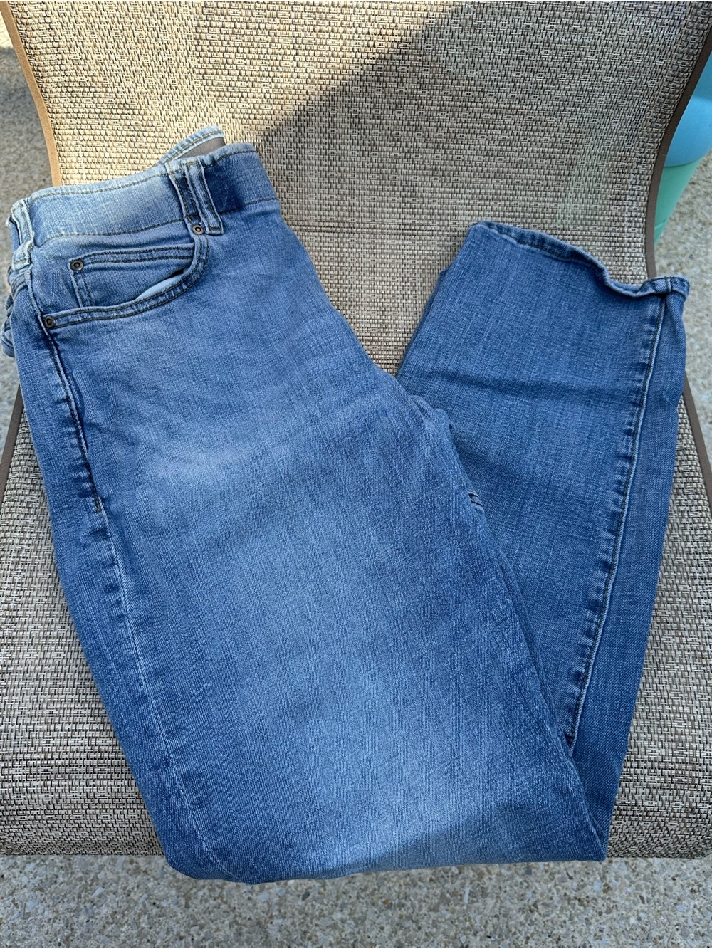 Lee Extreme Motion MVP Straight Fit Mens Blue Denim Jeans 34x30